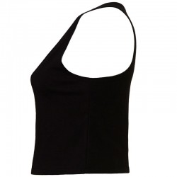 Plain Women's polycotton crop top Bella+Canvas 122 GSM